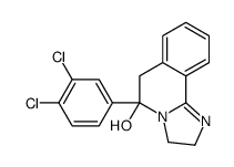 5-(3,4-Dichlorophenyl)-2,3,5,6-tetrahydroimidazo[2,1-a]isoquinolin-5-ol结构式