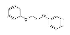 (2-phenoxyethyl)(phenyl)selane结构式
