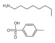 4-methylbenzenesulfonic acid,octan-1-amine结构式