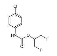 1,3-difluoropropan-2-yl N-(4-chlorophenyl)carbamate Structure