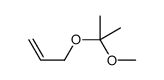 2-methoxy-2-prop-2-enoxypropane Structure