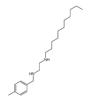 N'-[(4-methylphenyl)methyl]-N-undecylethane-1,2-diamine Structure