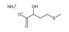 2-hydroxy-4- methylthiobutyric acid ammonium salt Structure