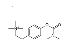 2-[4-(dimethylcarbamoyloxy)phenyl]ethyl-trimethylazanium,iodide结构式