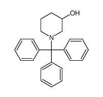 1-tritylpiperidin-3-ol结构式