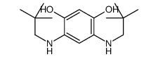 4,6-bis(2,2-dimethylpropylamino)benzene-1,3-diol Structure