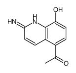 1-(2-amino-8-hydroxyquinolin-5-yl)ethanone Structure