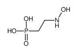2-(hydroxyamino)ethylphosphonic acid Structure