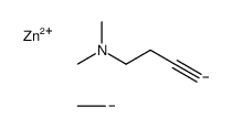 zinc,N,N-dimethylbut-3-yn-1-amine,ethane结构式