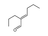 2-propylhex-2-enal结构式