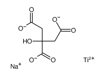 柠檬酸钠钛盐结构式