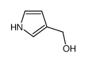 1H-吡咯-3-甲醇结构式