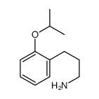 Benzenepropanamine, 2-(1-methylethoxy)- (9CI) Structure