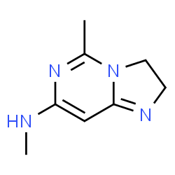 Imidazo[1,2-c]pyrimidin-7-amine, 2,3-dihydro-N,5-dimethyl- (9CI)结构式