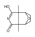 hexahydro-3a,7a-dimethyl-4,7-epoxy-1H-isoindole-1,3(2H)-dione structure