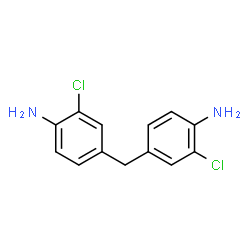 4-[(4-amino-3-chlorophenyl)methyl]-2-chloroaniline structure