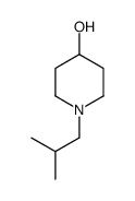 1-(2-methylpropyl)piperidin-4-ol结构式