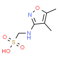 Methanesulfonic acid, [(4,5-dimethyl-3-isoxazolyl)amino]- (9CI)结构式