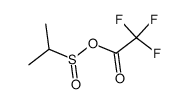2,2,2-trifluoroacetic propane-2-sulfinic anhydride结构式