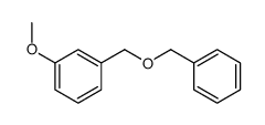 1-methoxy-3-(phenylmethoxymethyl)benzene结构式