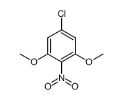 5-chloro-1,3-dimethoxy-2-nitro-benzene结构式