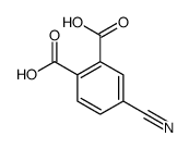 4-cyanophthalic acid Structure