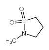 2-甲基异噻唑烷1,1-二氧化物结构式