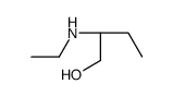 1-Butanol, 2-(ethylamino)-, (2R)- Structure