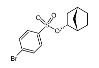 endo-2-norbornyl p-bromobenzenesulfonate结构式