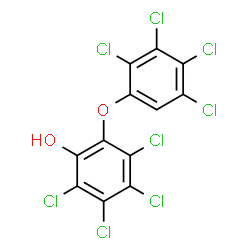 Octachloro-2-phenoxyphenol结构式