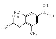 3,5-二甲基-4-异丙氧基苯基硼酸结构式