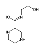 2-Piperazinecarboxamide,N-(2-hydroxyethyl)-(9CI) Structure
