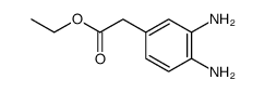 3, 4-二氨基苯乙酸乙酯结构式
