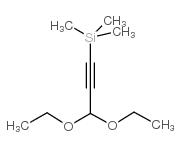 3-(三甲基硅烷)丙炔醛缩二乙醇结构式