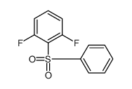 2-(benzenesulfonyl)-1,3-difluorobenzene结构式