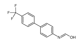 N-[4-[4-(trifluoromethyl)phenyl]phenyl]formamide Structure