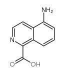 Isoquinaldic acid, 5-amino- (7CI) Structure