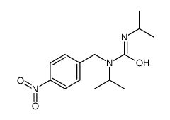 1-[(4-nitrophenyl)methyl]-1,3-di(propan-2-yl)urea结构式