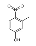 Phenol, 3-methyl-4-nitro-, labeled with carbon-14结构式