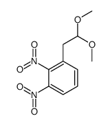 1-(2,2-dimethoxyethyl)-2,3-dinitrobenzene Structure