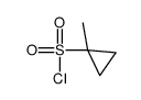 1-methylcyclopropane-1-sulfonyl chloride Structure