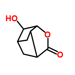 2-Hydroxy-4-oxatricyclo[4.2.1.03,7]nonan-5-one Structure