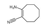 1-Cyclooctene-1-carbonitrile,2-amino-(9CI) structure