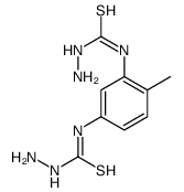 1-amino-3-[3-(aminocarbamothioylamino)-4-methylphenyl]thiourea Structure