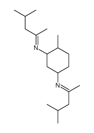 N,N'-bis(1,3-dimethylbutylidene)-4-methylcyclohexane-1,3-diamine结构式