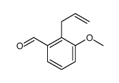 3-methoxy-2-prop-2-enylbenzaldehyde结构式