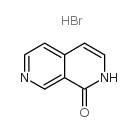 2H-[2,7]萘啶-1-酮氢溴酸结构式