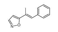 5-(1-甲基-2-苯基乙烯)异噁唑结构式