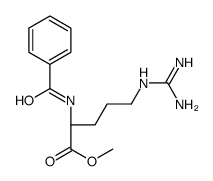 benzoyl L-arginine methyl ester结构式