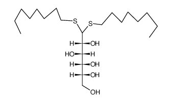 D-glucose d-n-octyl dithioacetal结构式